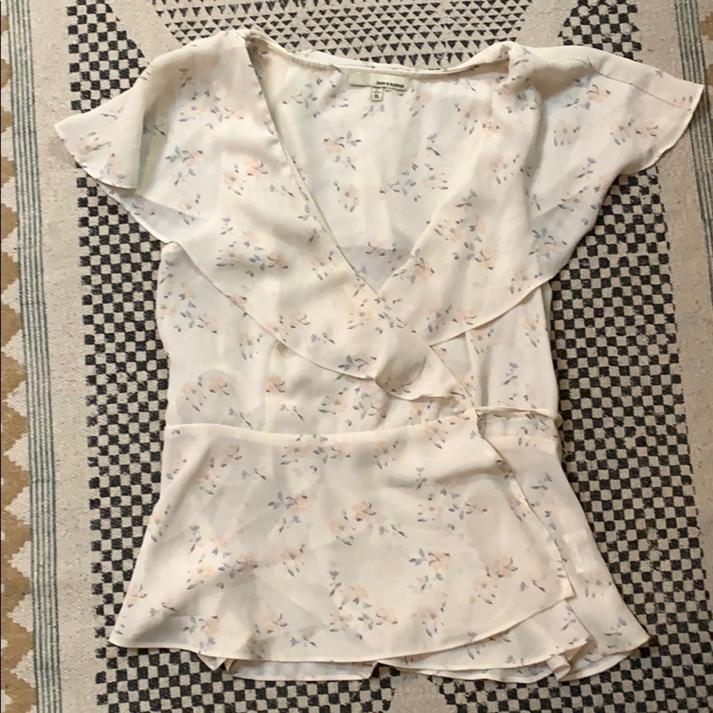 Wrap blouse